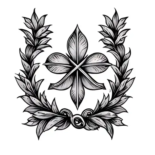 Fine Line Irish Heritage Tattoo Design