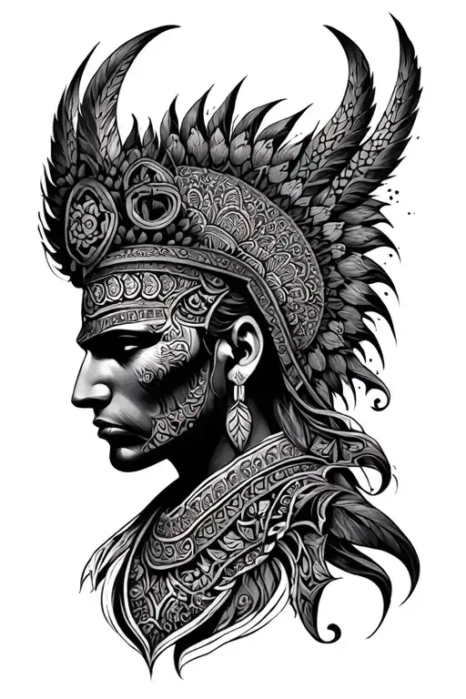 Mandala Warrior Full Sleeve