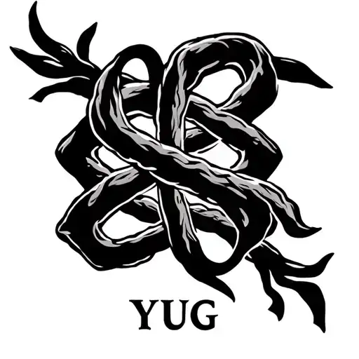 Lifeline Symbol With Yug Name