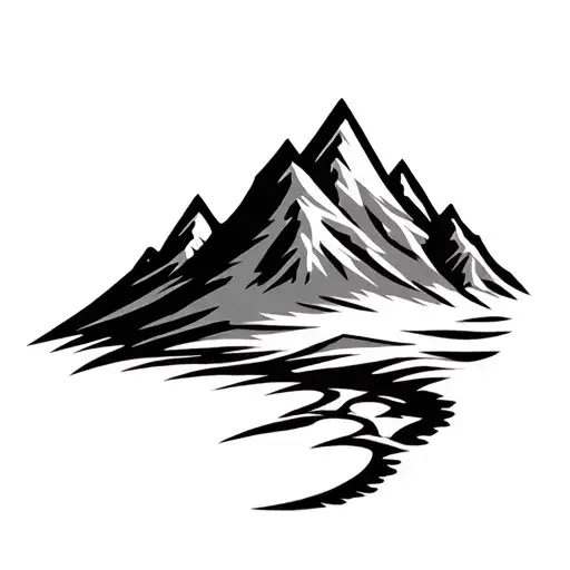 Zia Symbol Golf Mountain Range