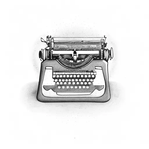 An Old Typewriter Font Spelling Out A Powerful Mental Health Quote