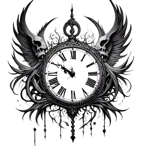 The Clock Of Life And Death