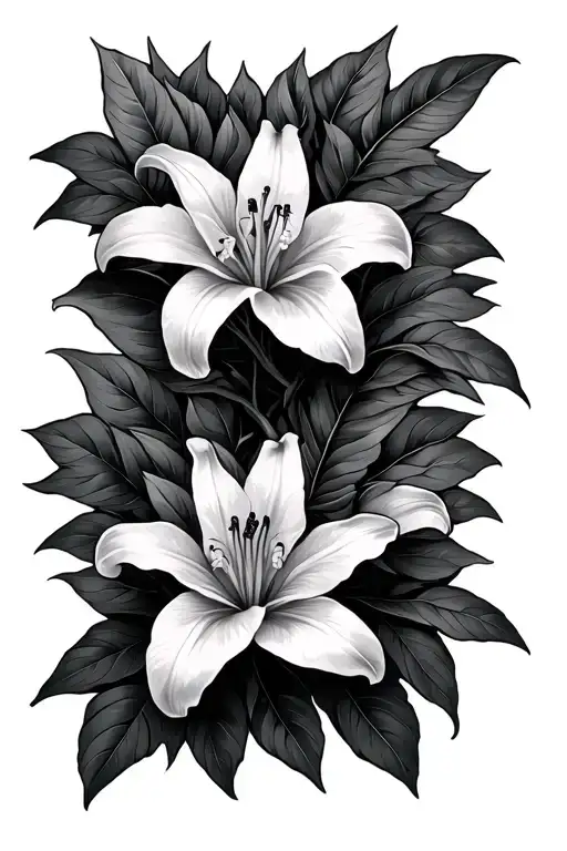 Wisteria And Spider Lily