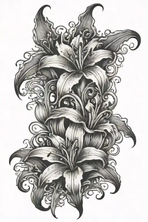 Gothic Lilies