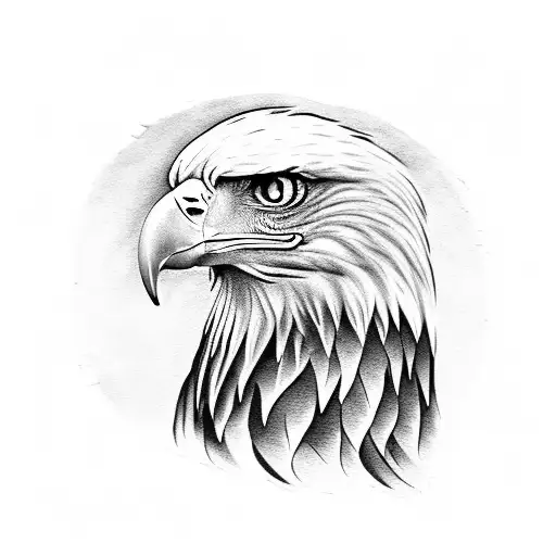 Eagle On Neck