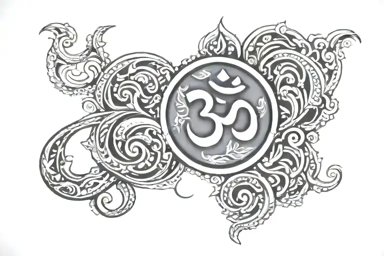 Mohit And Om Symbol