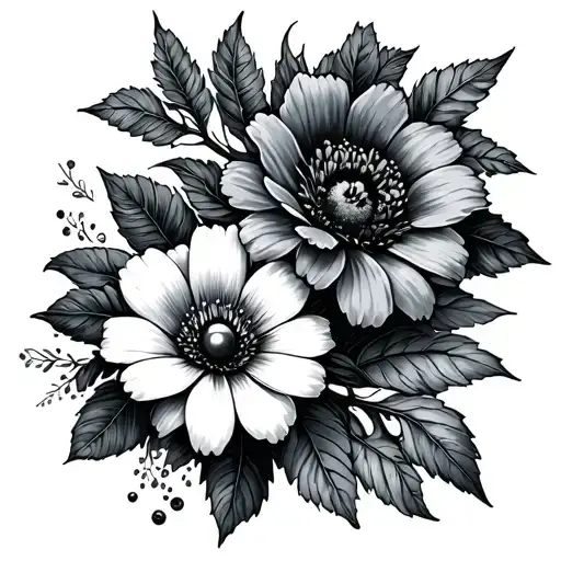 Space Flowers Finger