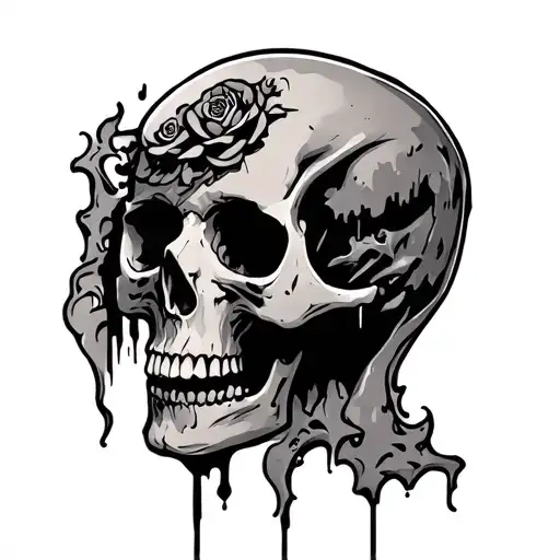 Decaying Skull