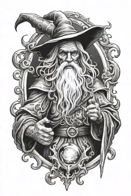 Realism Wizard Casting Spells