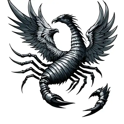 Scorpio With Phoenix