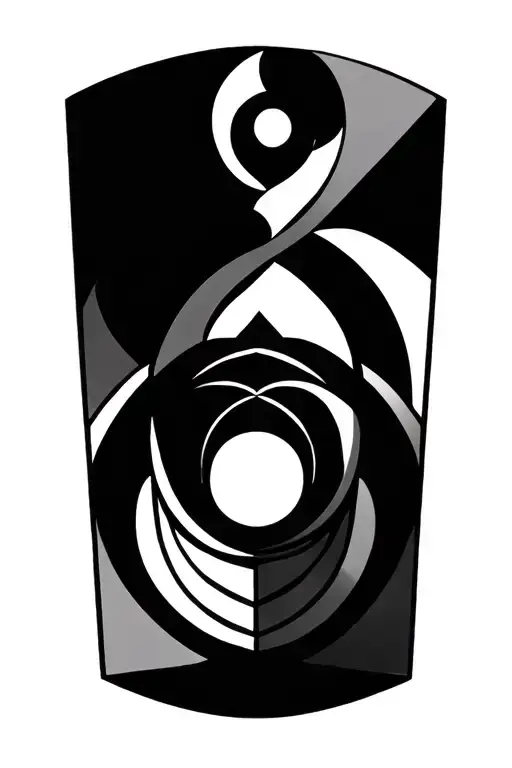 Black Sacred Geometry Patterns