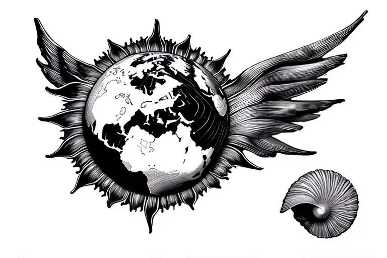 Fineline Sun Earth And Shell