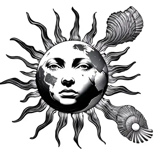 Fineline Sun Earth And Shell