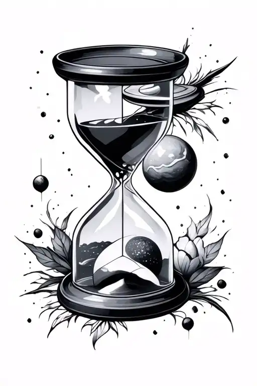 Hourglass Space Surrounded