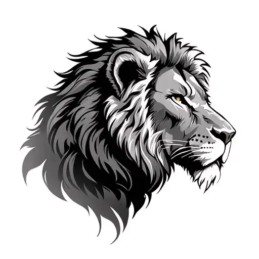 A Lion With Christian Motives