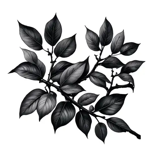 Jacaranda Tree Branch Wrapped