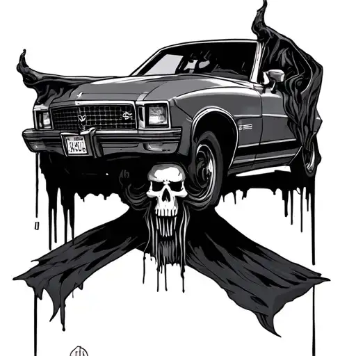 Depression Money Cars Grim Reaper