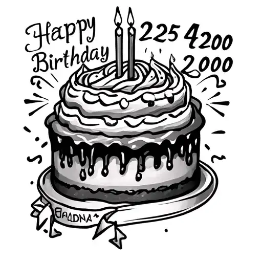 Birthday Date 4 25 2000 Written