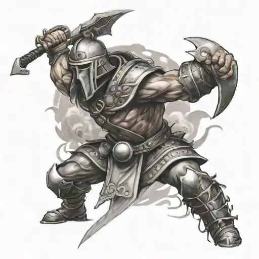 Sober Warrior Battling