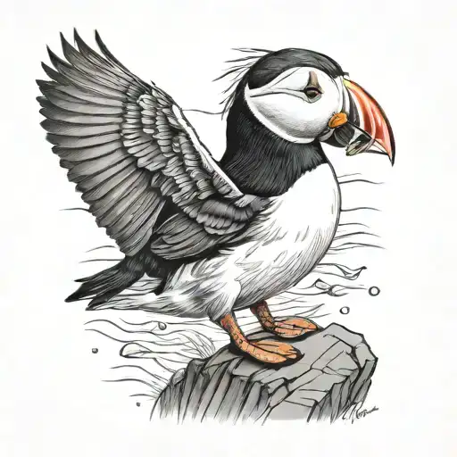 Realism King Puffin