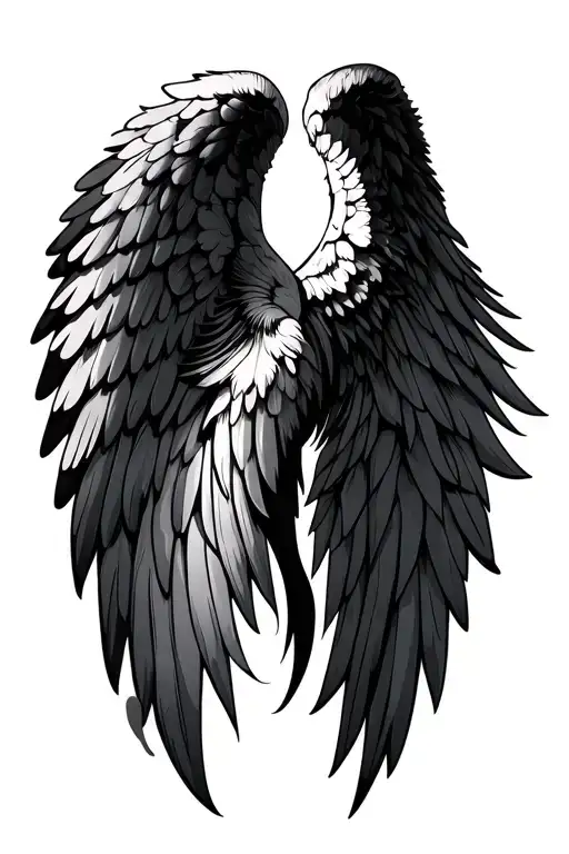 Maori And Miscarriage Angel Wings