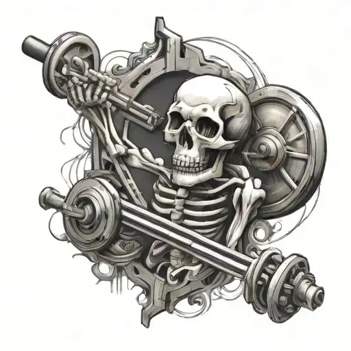 Skeleton Gym Equipment