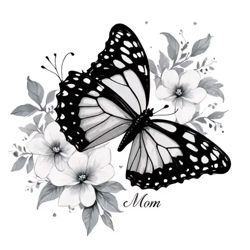 Butterfly Mom Memorial