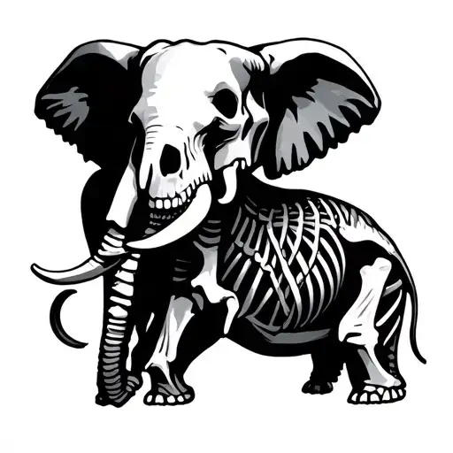 Elephant Skeletons