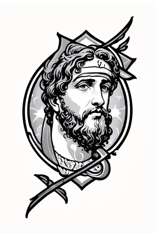 Forarm For Son Name Saint