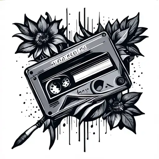 Vintage Music Cassette