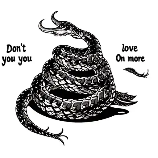 Dont Tread On Me Love You More