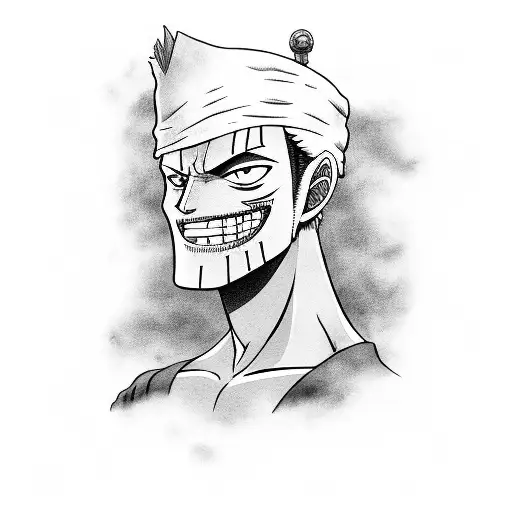 Zoro From One Piece Arm Sleeve