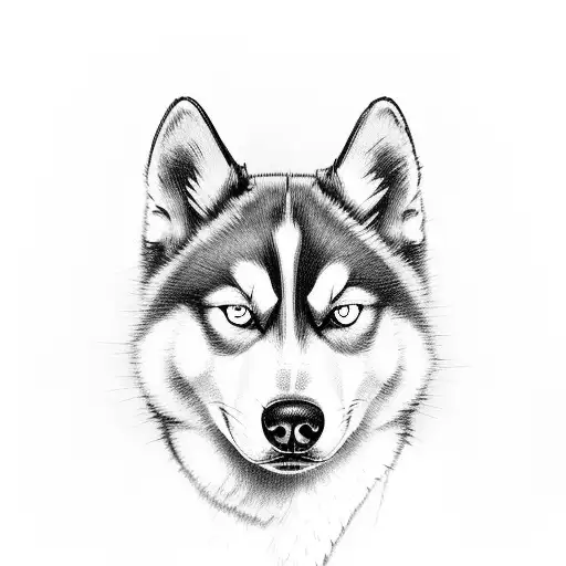 Husky With Names Nekoda And Octavia