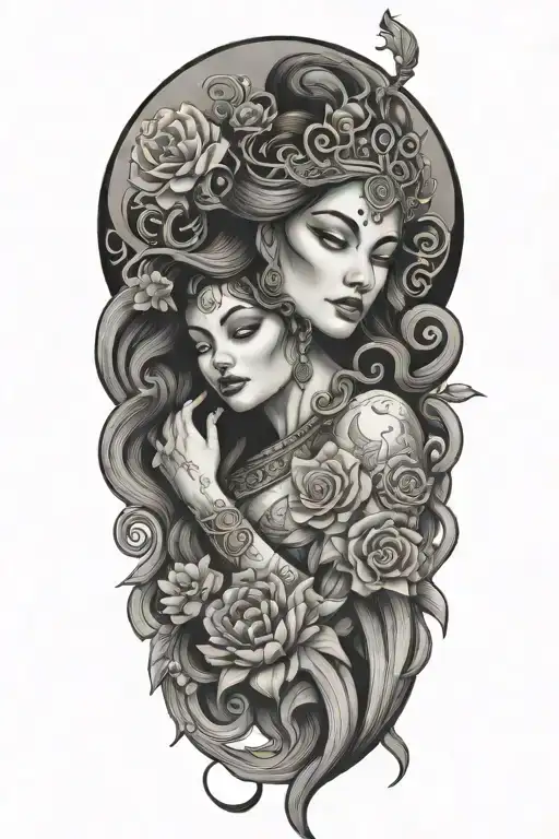 Goddess Of Luck Happiness Love