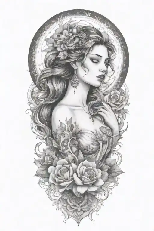 Fortuna Goddess Surrounded