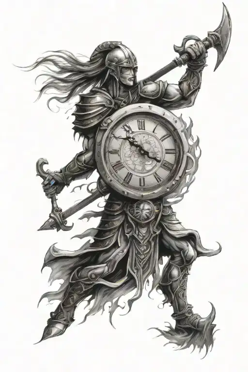 Warrior Clock