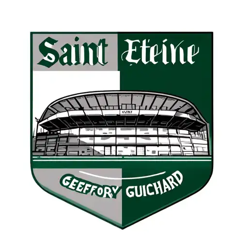 Symbol Of Saint Etienne With The Geoffroy Guichard Stadium