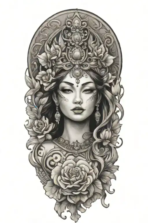 Goddess Of Luck Happiness Love