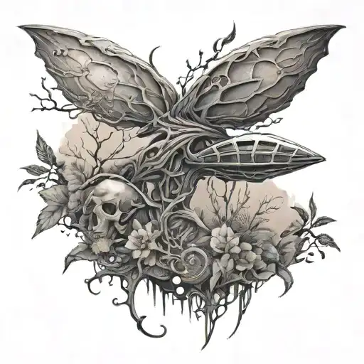 Nature Alien Scene Inspired