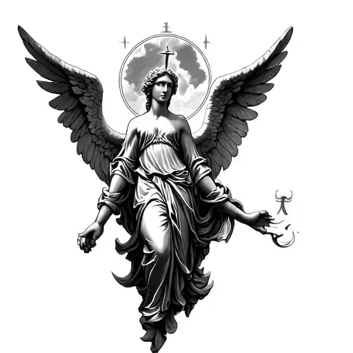 Angel Of Victory Rising Up