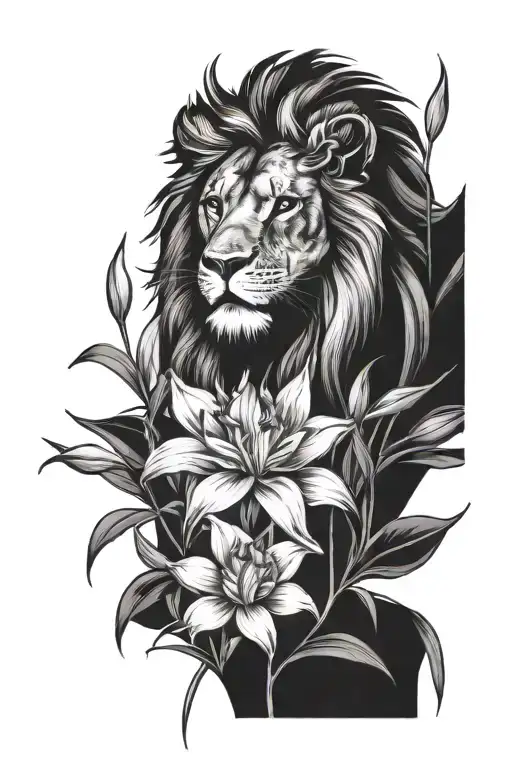 Lion Honeysuckle Gladiolus Water Lily