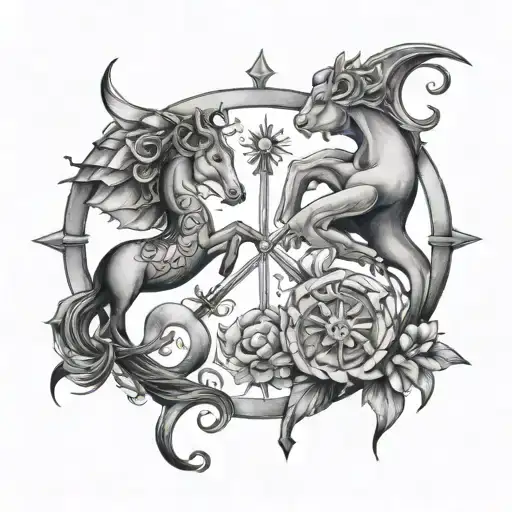 Sagittarius And Pisces In Harmony