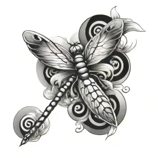 Neotraditional Dragonfly