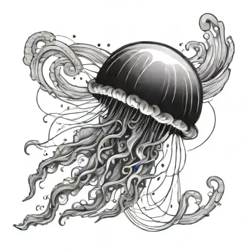 Jellyfish In Space Theme