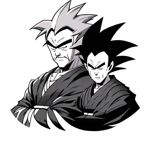 Goku Vegeta Kakashi Uncle Iroh