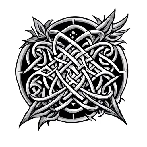 Kirituhi Celtic Band Fusion Design Combining