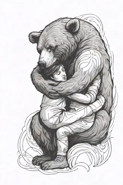 The Bear Hugs The Girl