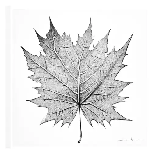 Black Stripe With Leaves