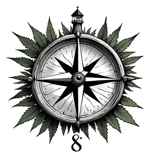 Compass See Weed Light House