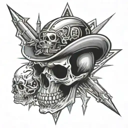 Skull Houston Rockets
